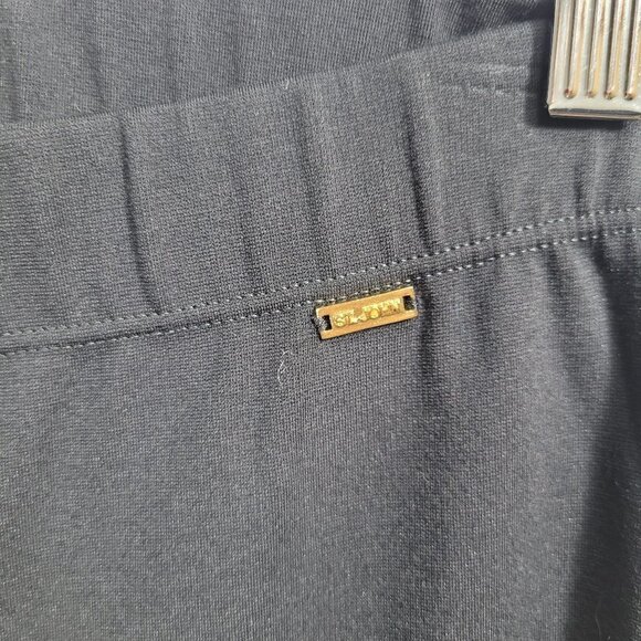 EUC ST. JOHN "The Best Leggings" Yellow Label Black Pants Women's sz P/S - Picture 3 of 7